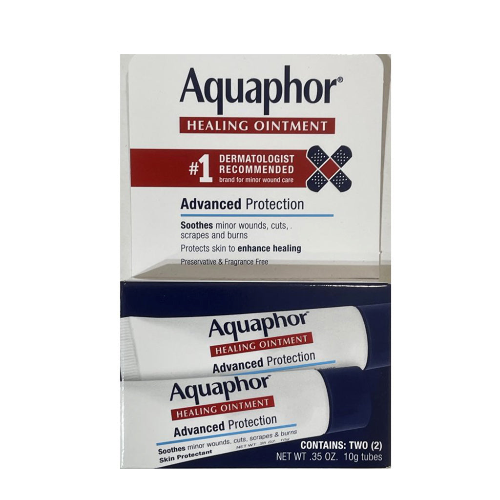 Aquaphor Healing Ointment Dual Pack Pack 4/6's Size 2 0.35oz Tubes