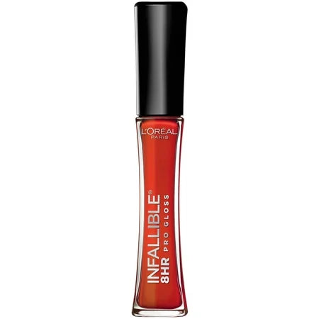 L'OREAL COSMETICS INFALLIBLE NEVER FAIL LIP GLOSS : FIERY Pack 72