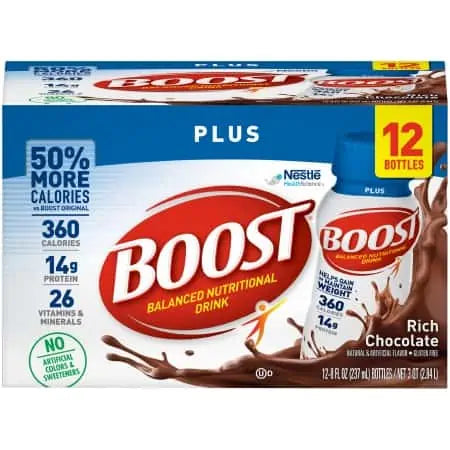 Nestle  Boost-Bottles Plus Strawberry 4x6ct Unit 24