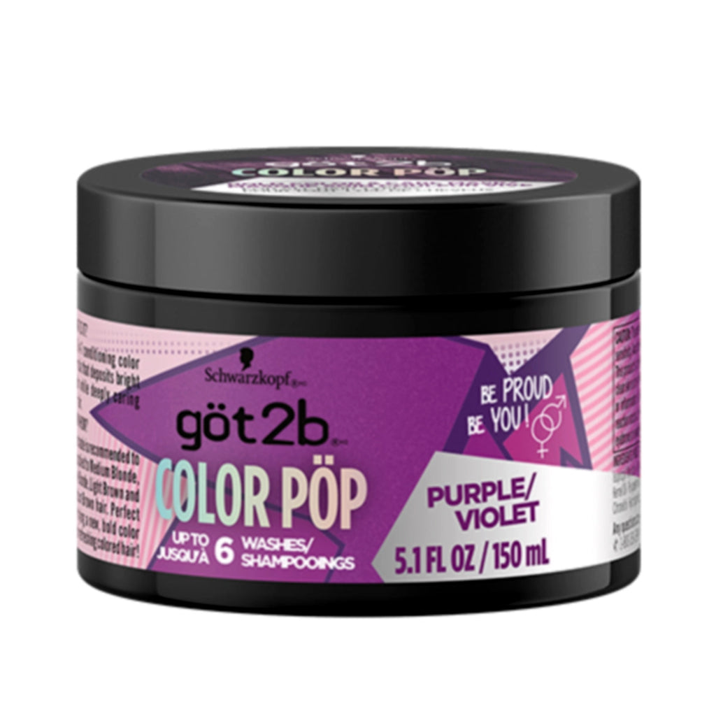 Got2b Color Pop Purple Mask 6/150ml USCA