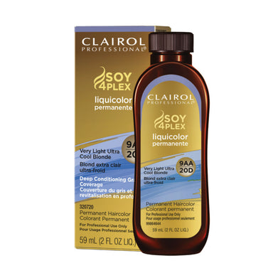 Clairol Professional Liquicolor Permanent 9AA-20D Very Light Ultra Cool Blonde Pack 72