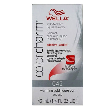 Wella Hair Color Permanent Liquid 042 Gold Pack 36