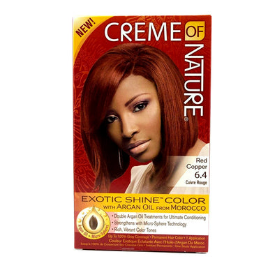 Creme Of Nature Hair Color 6.4 Red Copper Pack 12