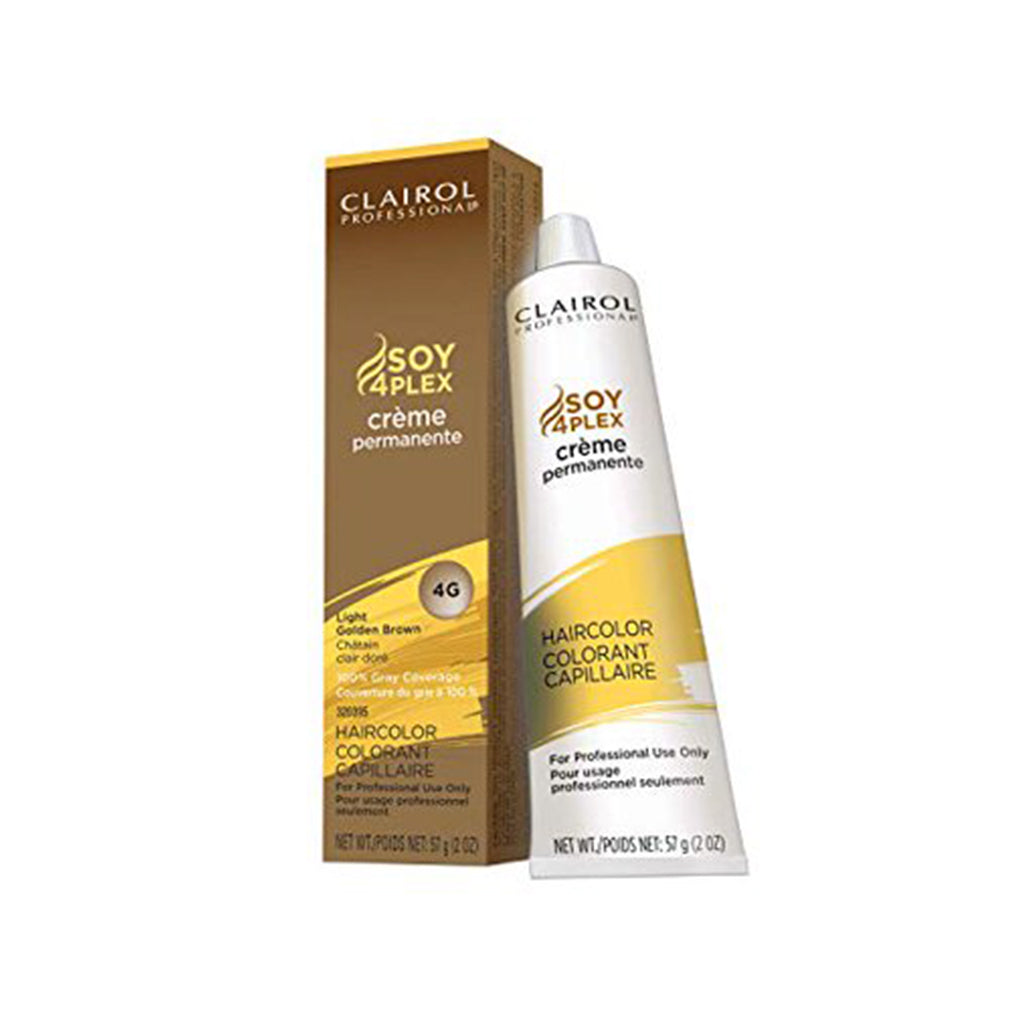 Clairol Creme Permanent 4G Light Golden Brown Pack 36