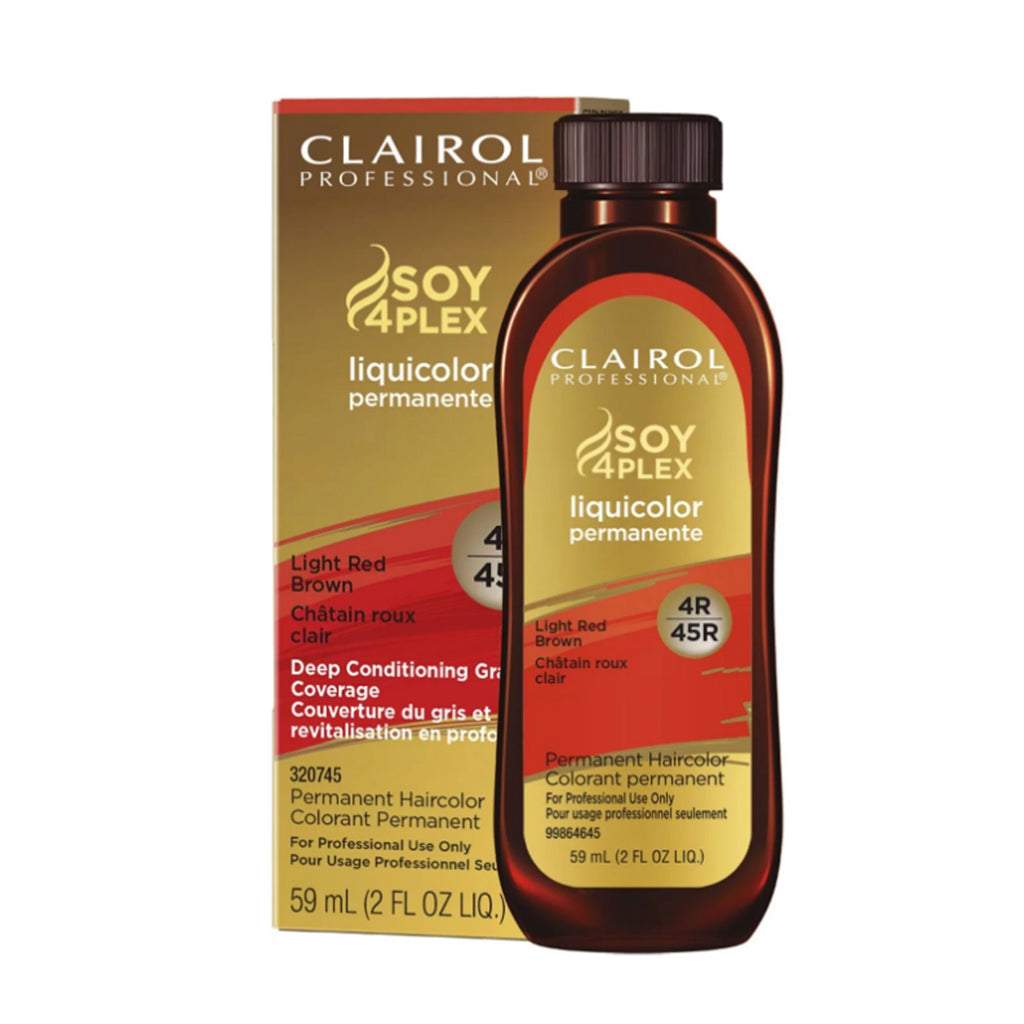 Clairol Liquicolor Permanente 4R/45R Light Red Brown Pack 72