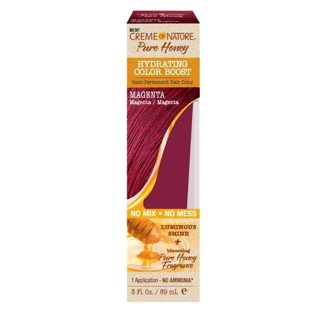 Creme of Nature Pure Honey Hair Color Magenta 3oz Pack 12