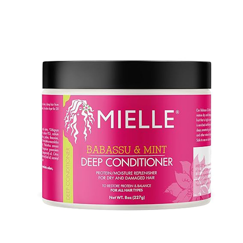 Mielle Babassu Oil Mint Deep Conditioner Size 8oz