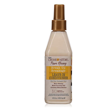 Creme Of Nature Pure Honey Leave-In Conditioner 8oz Pack 12