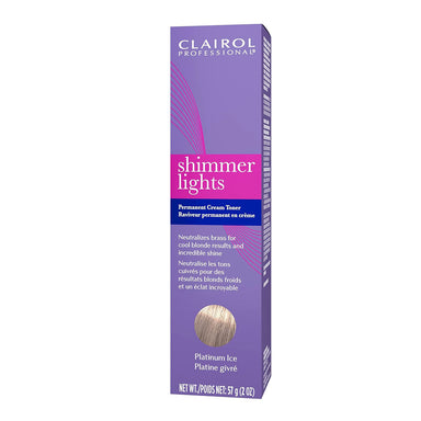 Clairol Professional Shimmer Lights Permanent Cream Toner Cool Beige 2oz Pack 36