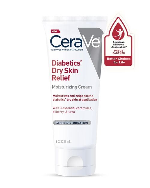 CeraVe Diabetics’ Dry Skin Relief Moisturizing Cream 8 oz