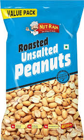 Roasted Unsalted Peanuts Pack 18 Size 6