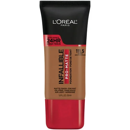 L'OREAL COSMETICS Infallible Pro-Matte Fdtn : NUTMEG Pack 72