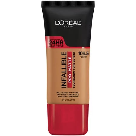 L'OREAL COSMETICS Infallible Pro-Matte Fdtn : HAZELNUT Pack 72