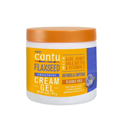 Cantu Flaxseed Smoothing Cream Gel Pack 12 Size 16oz