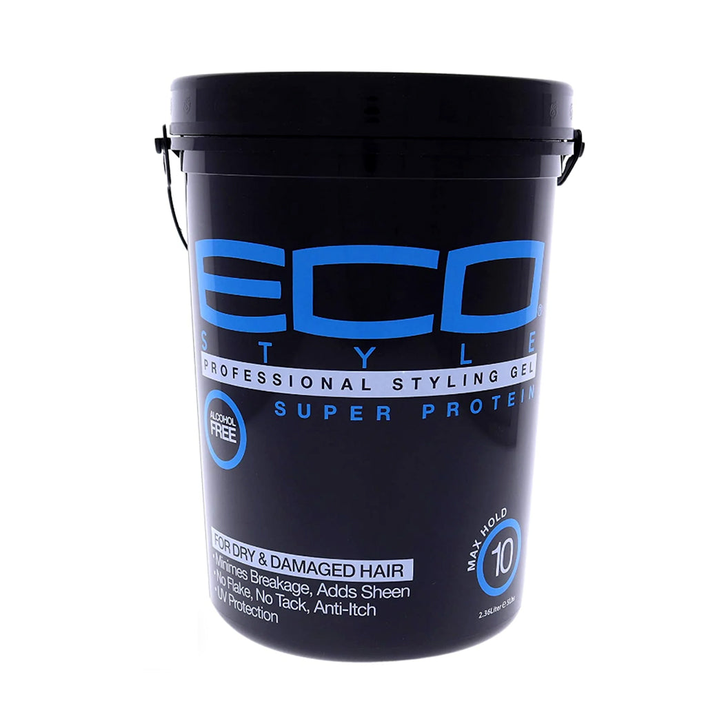 Eco style Super Protein Styling Gel Black/Blue 80oz