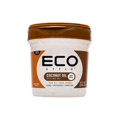 Eco style Coconut Styling Gel Size 8oz