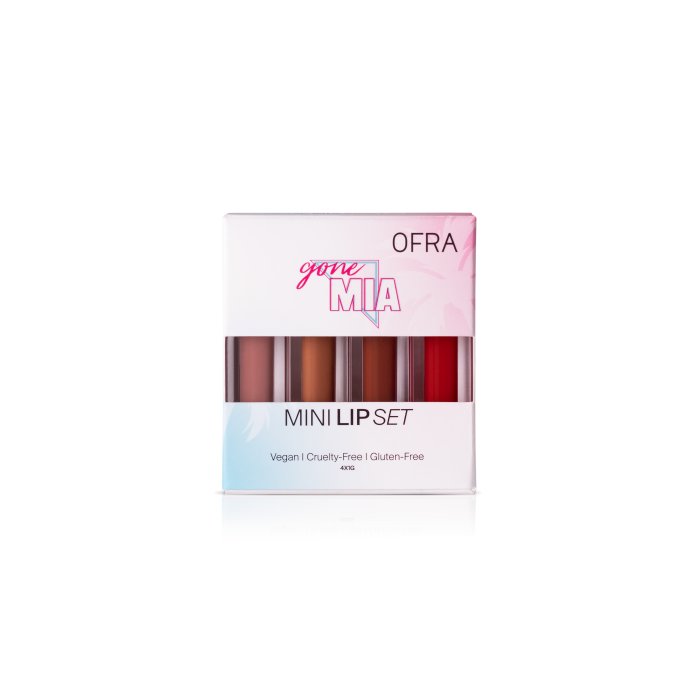 Ofra Mini Lip Set - Gone MIA Size 4 x 1g