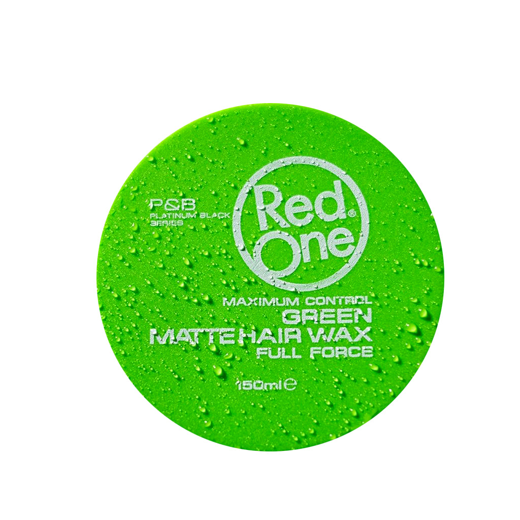 Red One Green Matte Hair Wax Pack 48 Size 5oz