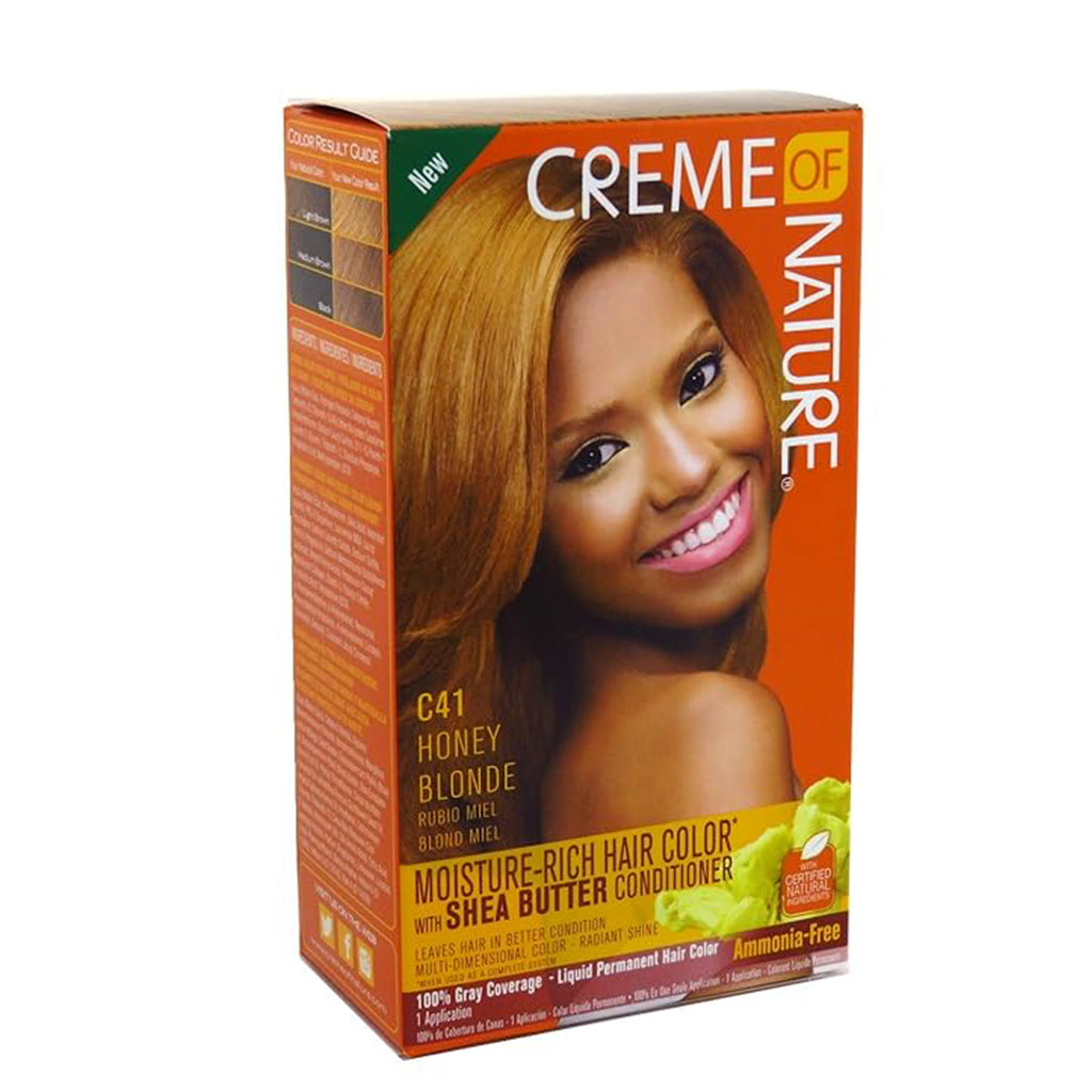 Creme Of Nature Color C41 Honey Blonde Pack 12