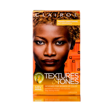 Clairol Text & Tone Kit Hair Dye 6BV Bronze Pack 12