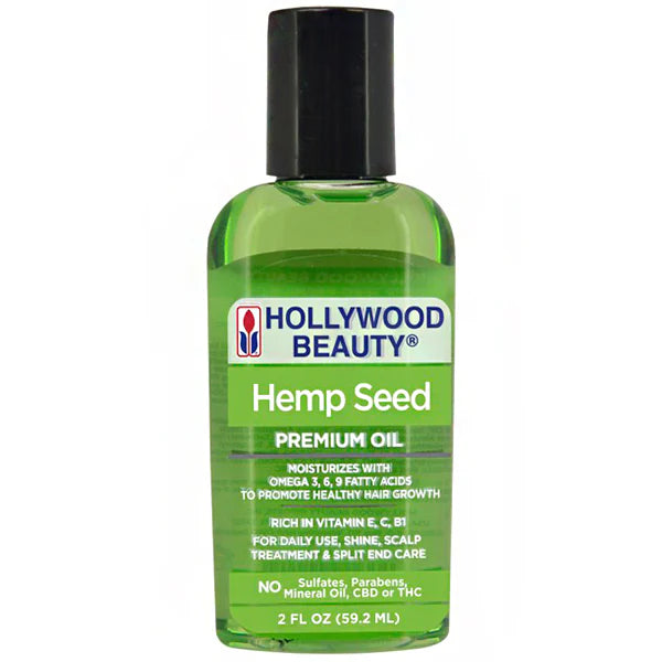 Hollywood Beauty Oils Hemp Seed Oil 2 Oz Cs/72