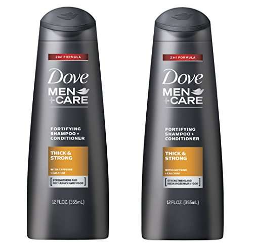 Dove Dove Men Care SH 2n1 Thick + Strong 6p 12z/355mL Pack 6