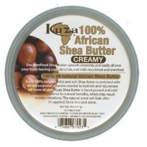 Kuza Shea Butter White Creamy Pack 12 Size 8 oz