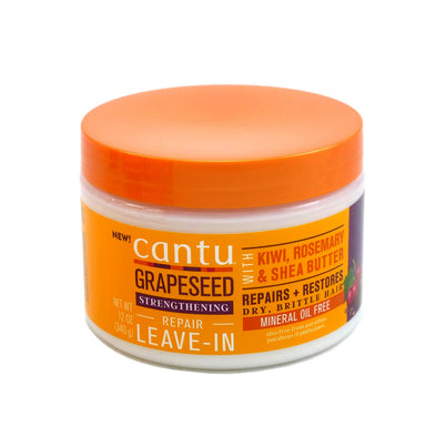 Cantu Grapeseed Leave- In Conditioning Repair Cream Pack 12 Size 12oz