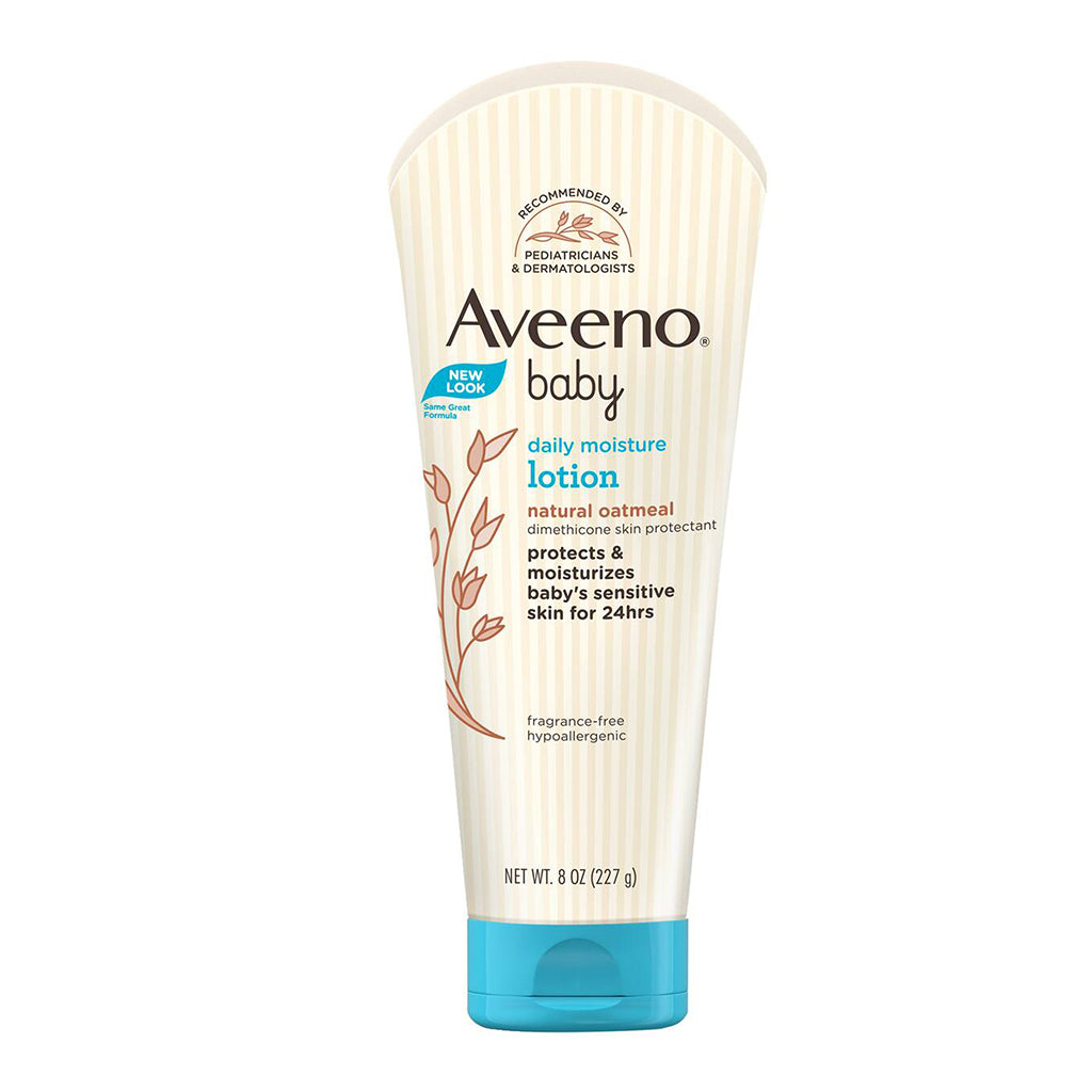 Aveeno Baby Daily Moisture Lotion with Nourishing Oatmeal Pack 12 Size 8oz