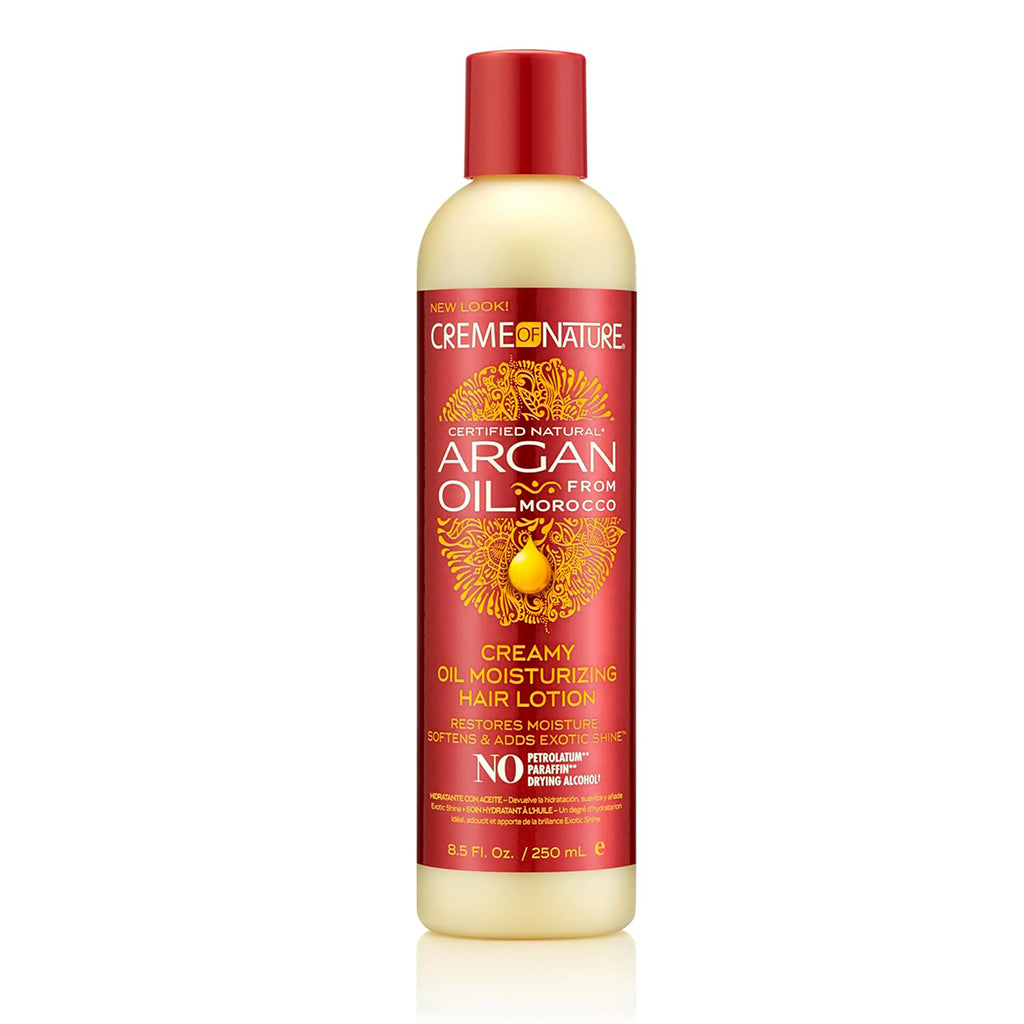 Creme of Nature Argan Oil Hair Lotion Creamy Oil Mousturizer 8.45oz Pack 12