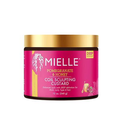 Mielle Pomegranate & Honey Coil Sculpting Custard Size 12oz