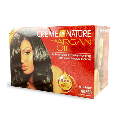 Creme Of Nature Argan Oil No-Lye Relaxer Regular Pack 12