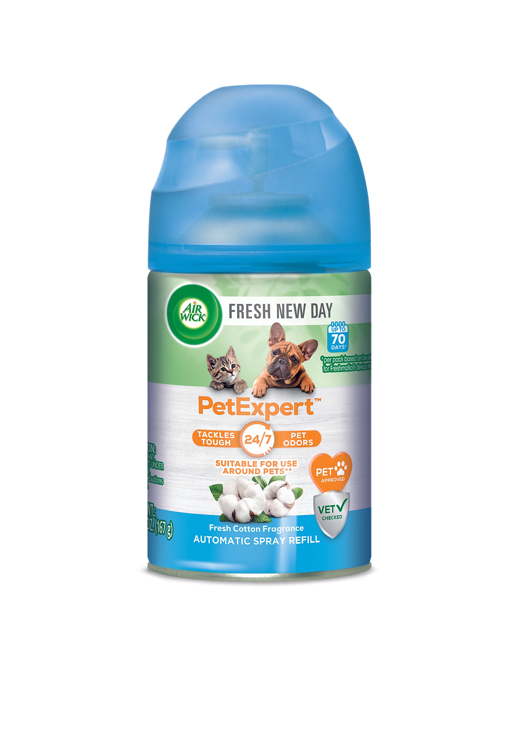 AIR WICK® FRESHMATIC® Ultra - Refill Fresh New Day Pet Fresh Cotton 6/5.89 oz.