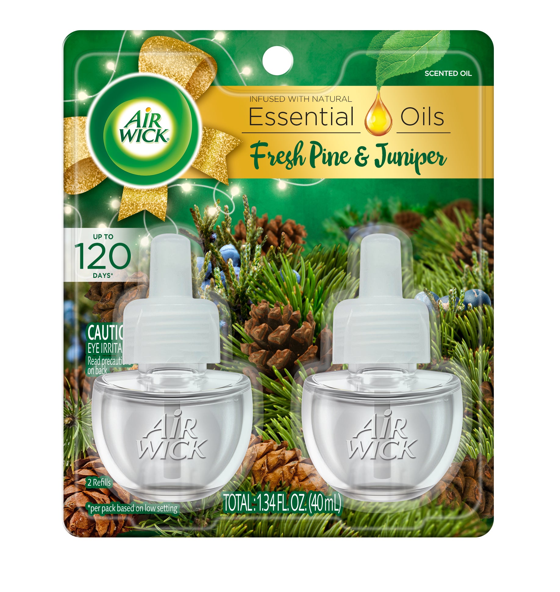 AIR WICK® Scented Oil - Triple Refill Fresh Pine & Juniper 6/(3x.67) oz. Falliday Dressed