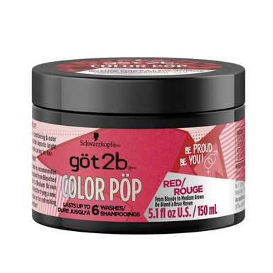 Got2b Color Pop Red Mask 6/150ml USCA