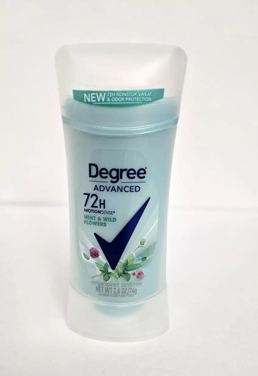 Degree For Women AP ADV Mint+Wild FLWRS 12p 2.6z Pack 12