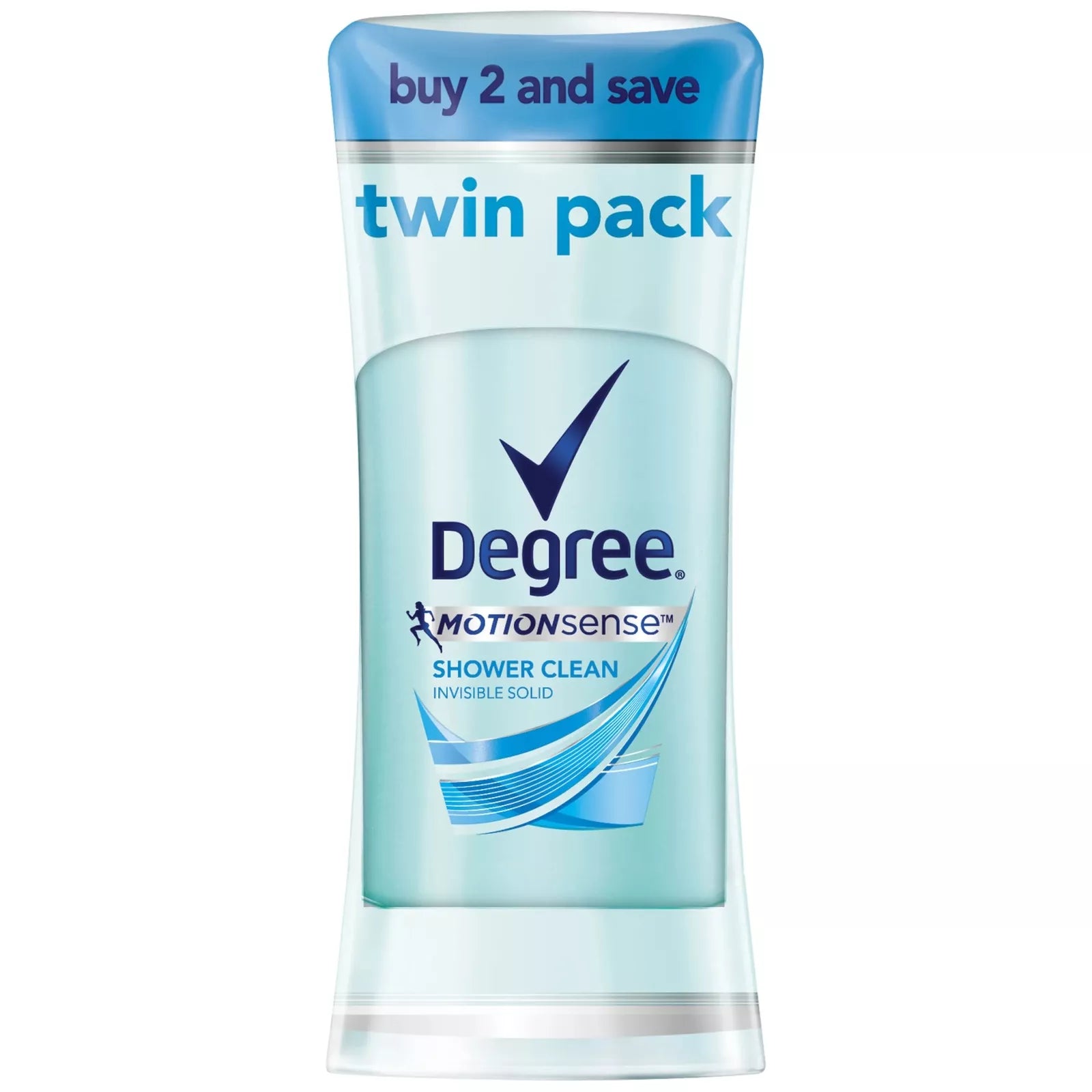 Degree For Women AP ADV Shower Clean 6(2) 2.6Z (2IPK) Pack 6