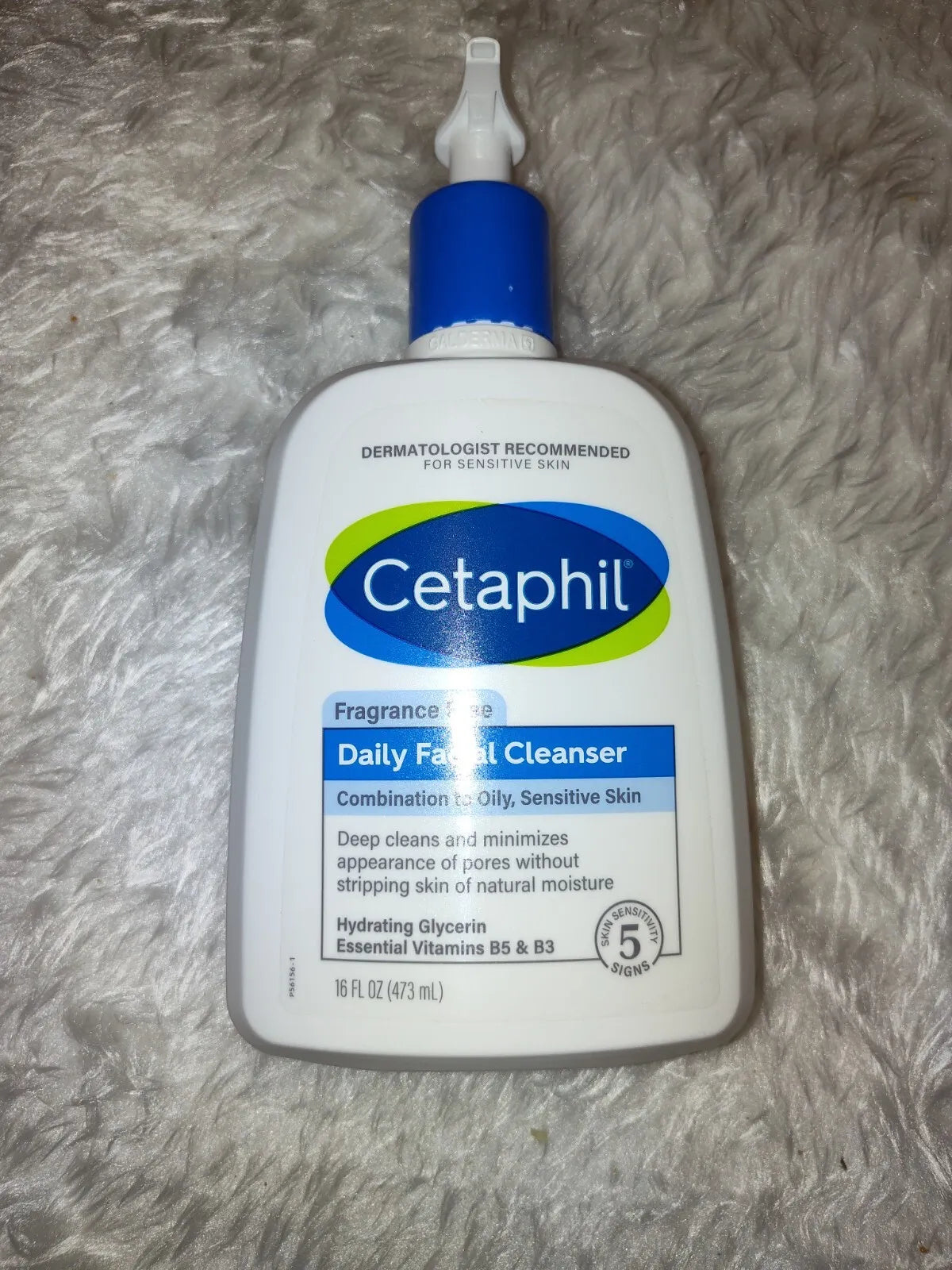 Cetaphil Daily Facial Cleanser Fragrance Free Size 16 oz  Case Pack 12