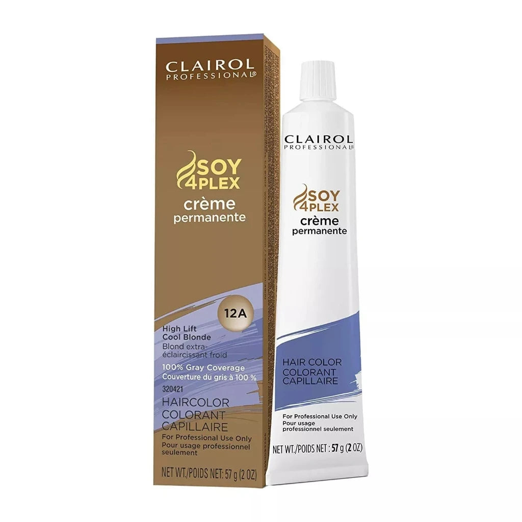 Clairol Creme Permanente 12A High Lift Cool Blonde Pack 36