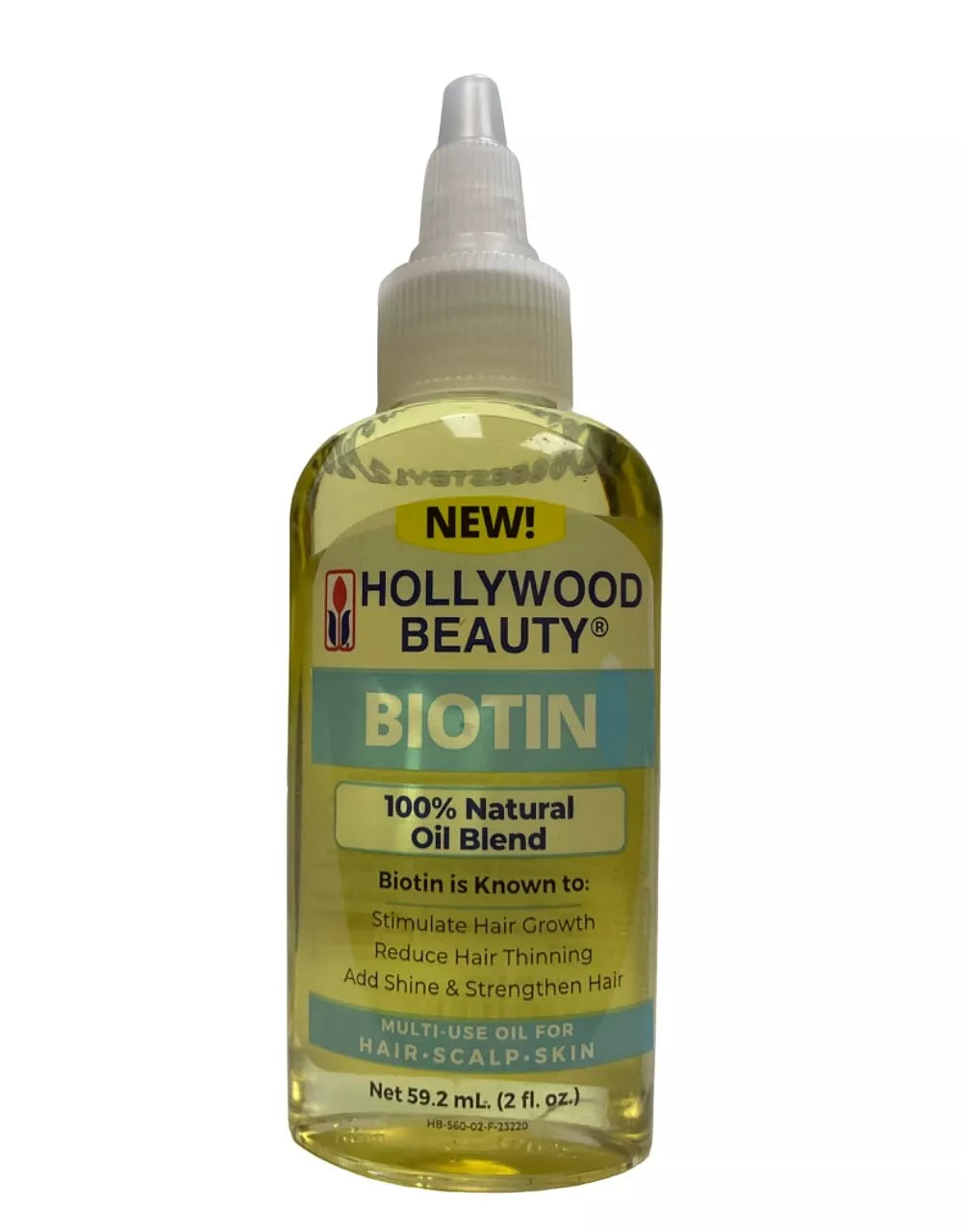 Hollywood Beauty Oils HB Biotin Oil, 2oz, 12pk, 72ea