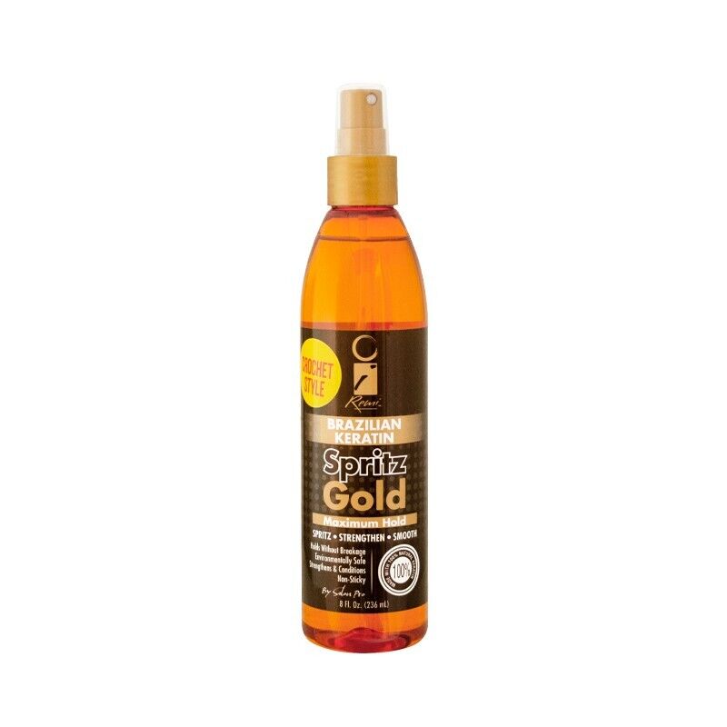 Salon Pro i-Remi Brazillian Keratin Spritz Gold 8oz