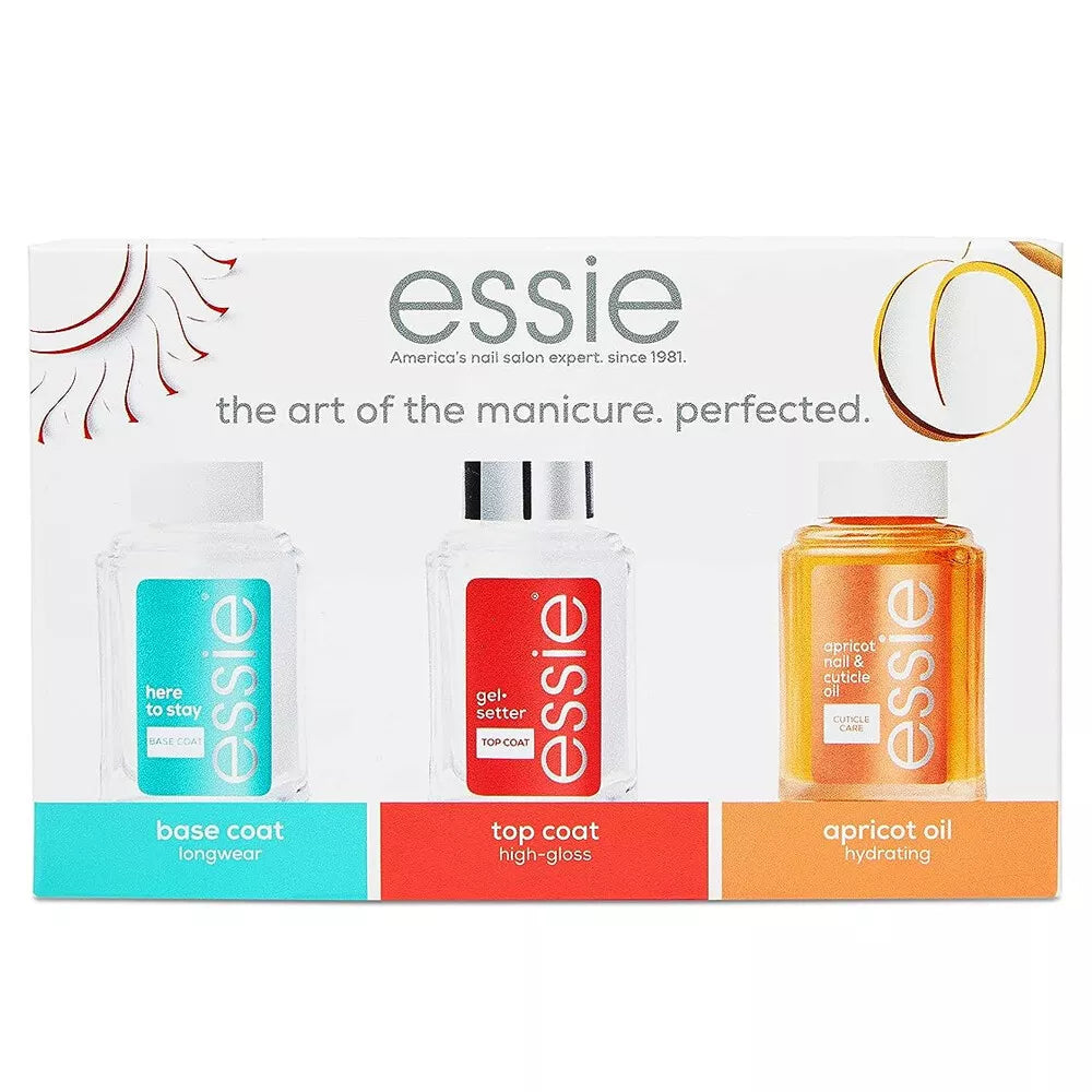 ESSIE NAILPOLISH ess natl c18 20 ecom : ecomm care trio kit Pack 12