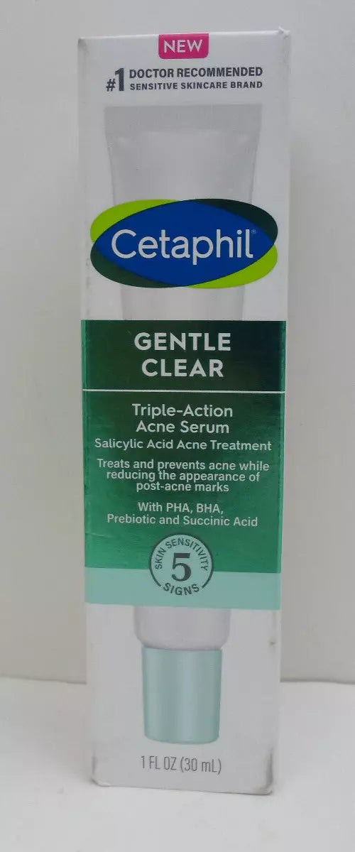 Cetaphil Gentle Clear Triple-Action Acne Serum  Size 1 oz  Case Pack 12