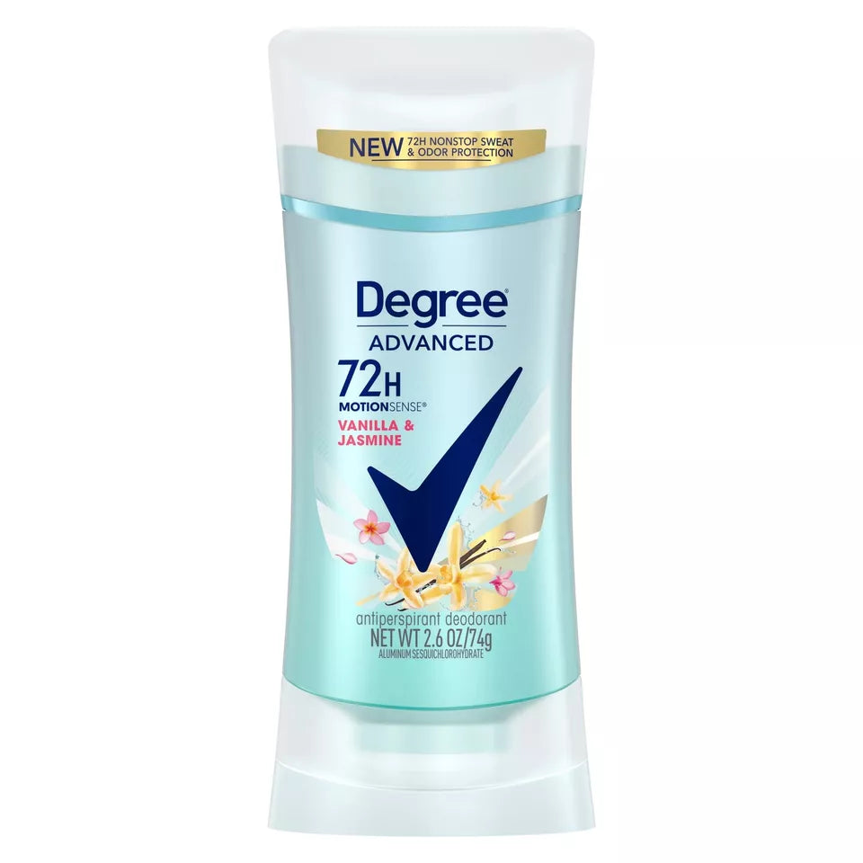 Degree For Women
AP ADV Vanilla+Jasmine
12p 2.6z Pack 12