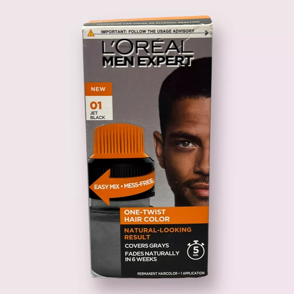 L'OREAL HAIRCOLOR Men Expert : DEEPEST BLACK Pack 6