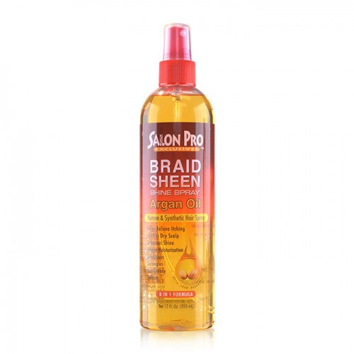 SP Braid Sheen Spray - Moroccan Argan Oil 12oz