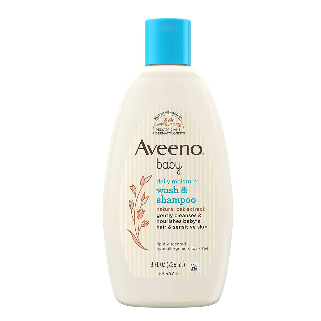 Aveeno Baby Wash and Shampoo Pack 24 Size 8oz