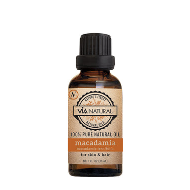 VIA Natural 100% Pure - Macadamia Oil 1oz